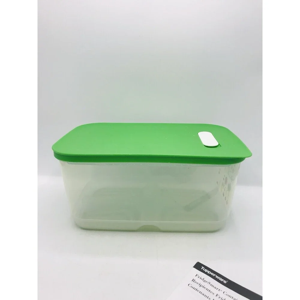 Fridgesmart Deep Container . Prolongs Life of Fruits & Veggies Tupperware 4 Qt